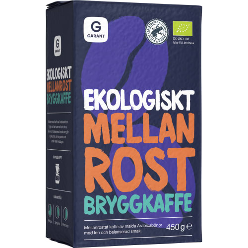 Bryggkaffe Mellanrost Eko