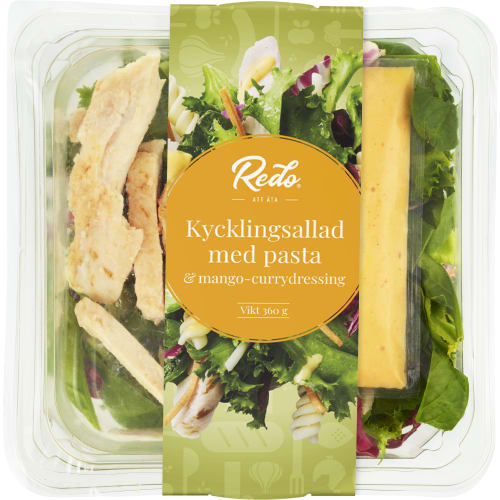 Kycklingcurry Sallad