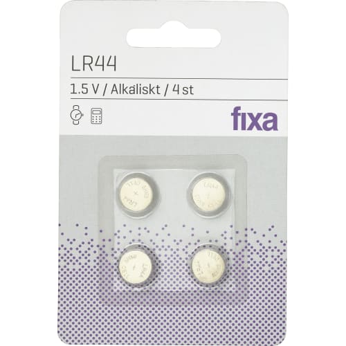 Batterier Lr44