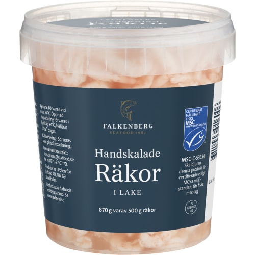 Räkor Handskalade