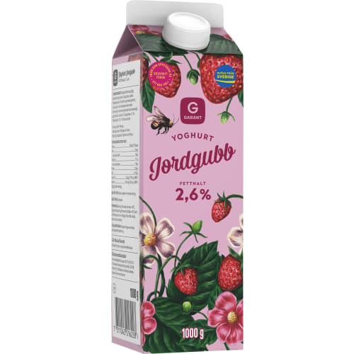 Jordgubb Yoghurt 2,6%