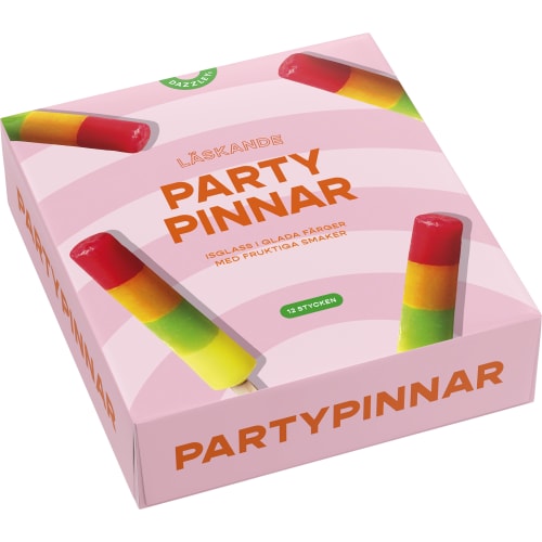 Partypinnar Glass