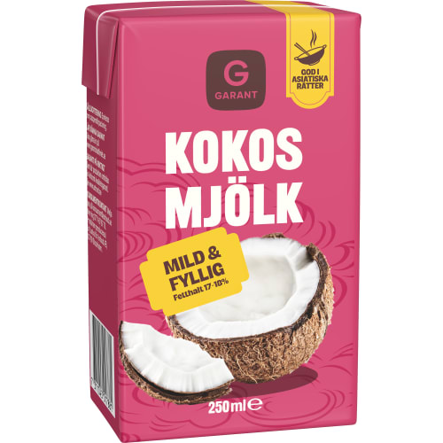 Kokosmjölk 17-18%