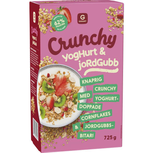 Crunchy Yoghurt & Jordgubb