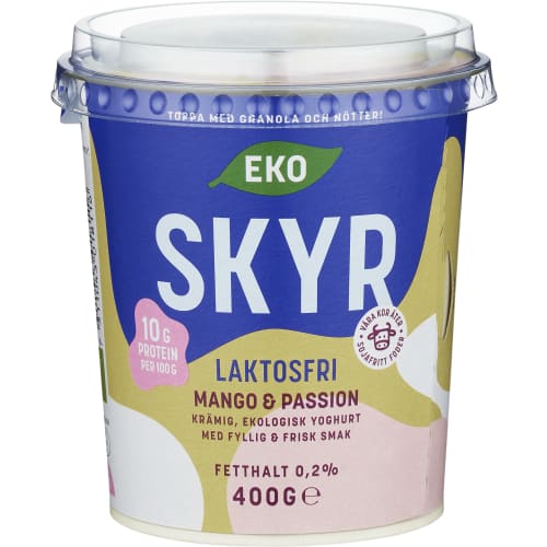 Mango Passion Skyr Laktosfri 0,2% Eko