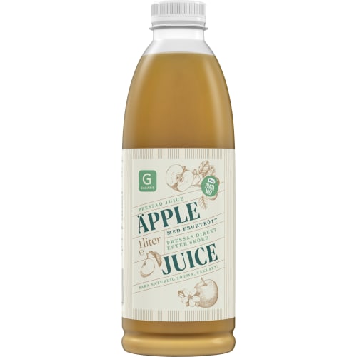 Äpplejuice med Fruktkött