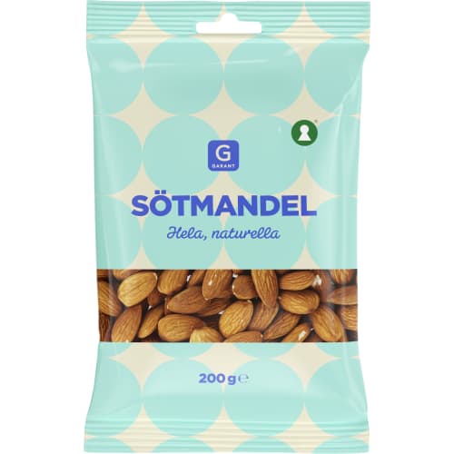 Garant Sötmandel Hela Naturella