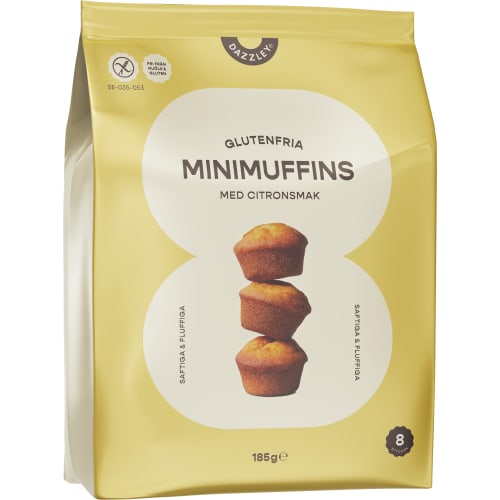 Minimuffins Citron Glutenfria