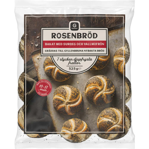 Garant Rosenbröd Frysta/7p