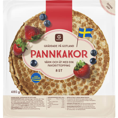 Pannkakor