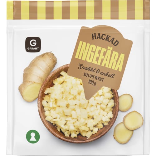 Ingefära Hacka Fryst