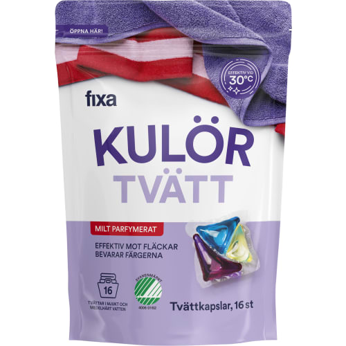Color Flytande Tvättkapslar