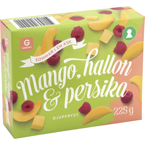 Garant Mango Hallon Persika Fryst