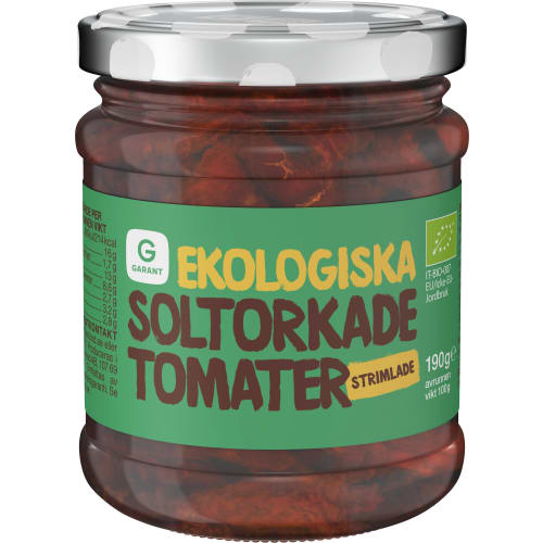 Tomater Soltorkad Strimlad Eko