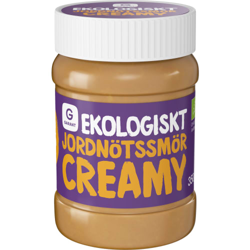 Creamy Jordnötssmör