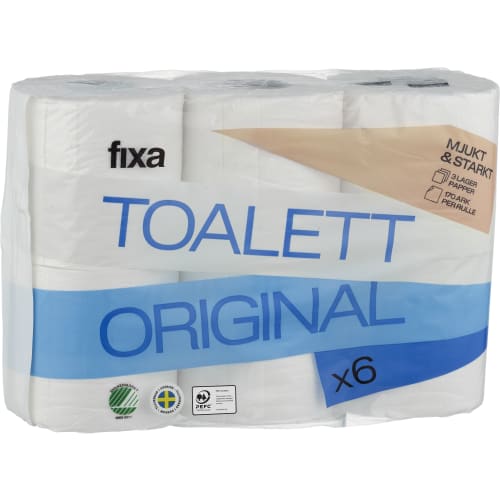 Toalettpapper Mjukt Original 3 Lager