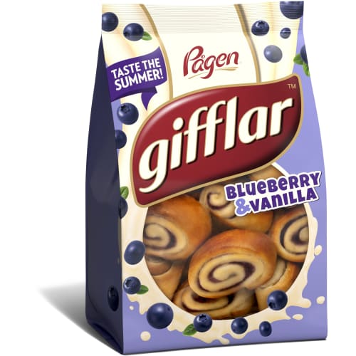 Pågen Blåbär/vanilj Gifflar