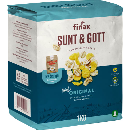 Original Müsli Sunt & Gott