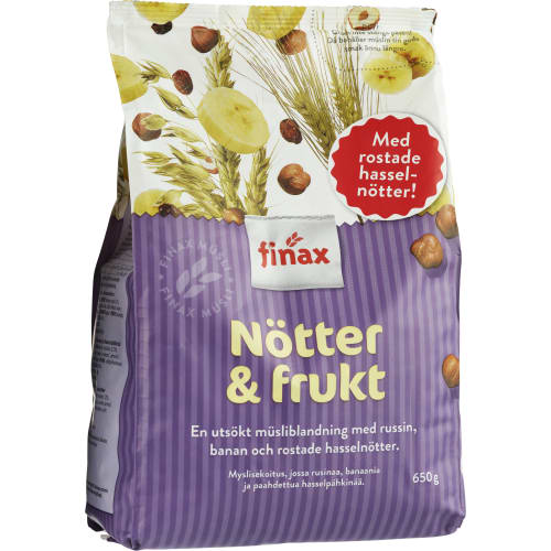 Nötter & Frukt Müsli