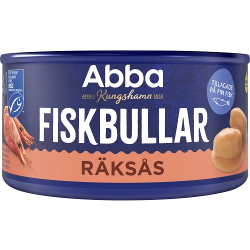 Fiskbullar i Räksås