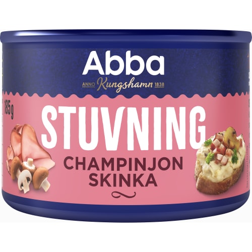 Stuvning Champinjoner Skinka
