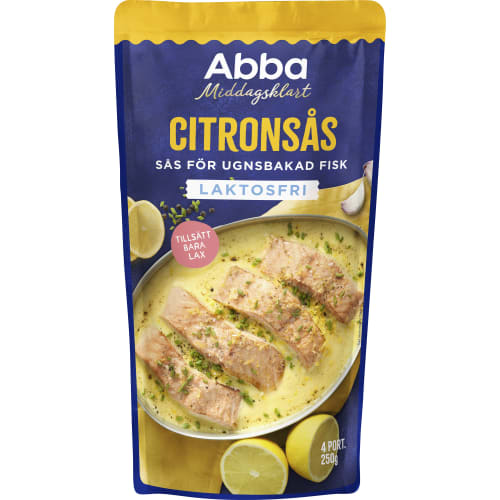 Citronsås För Ugnsbakad Lax 4 Port