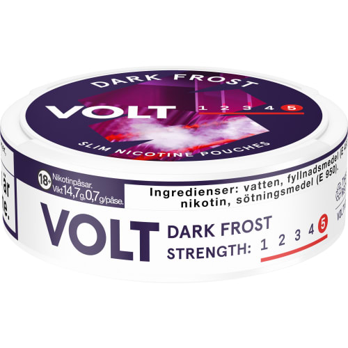 Volt Slim Dark Frost Tobaksfritt Snus