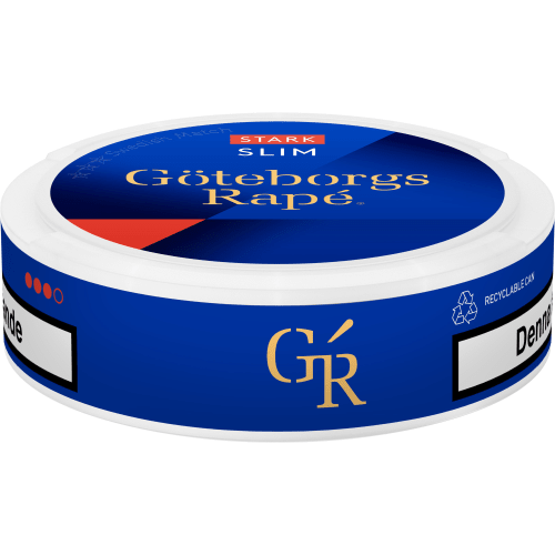 Göteborgs Rapé Slim White Strong Gr Portionssnus
