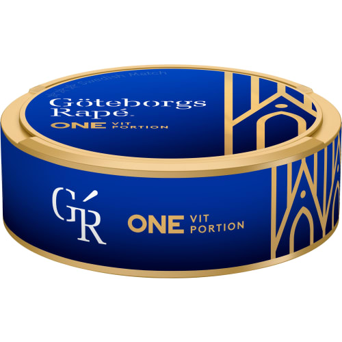 Göteborgs Rapé One White Gr Portionssnus