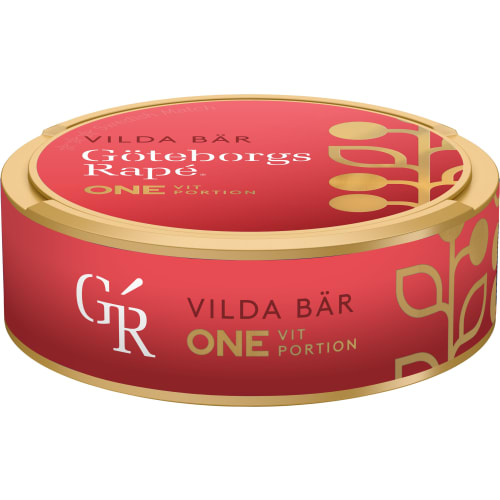 Göteborgs Rapé One White Vilda Bär Portionssnus