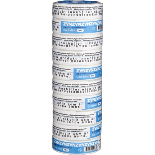 Zyn Cool Mint Tobaksfritt Snus