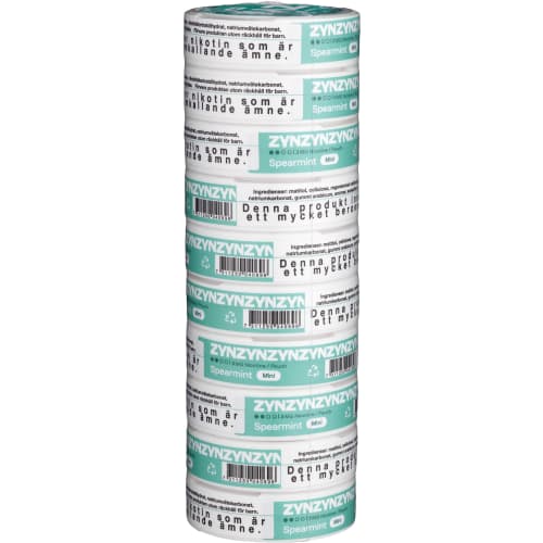 Zyn Spearmint Mini Tobaksfritt Snus