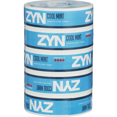 Zyn Mini Dry Cool Mint 4 Tobaksfritt Snus