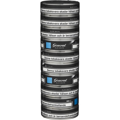 General Slim White Portionssnus