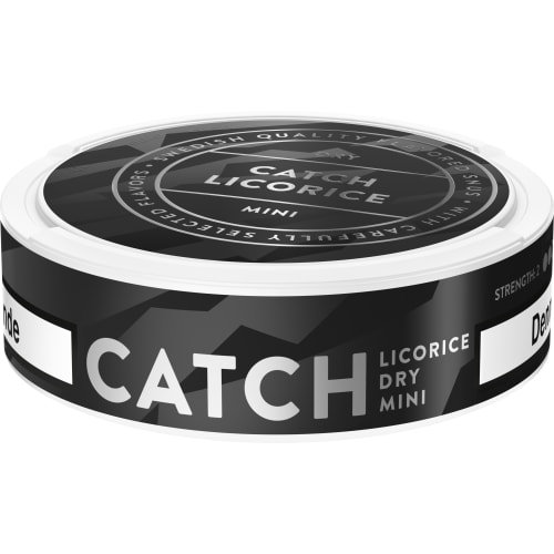 Catch Dry Mini White Licorice Snus