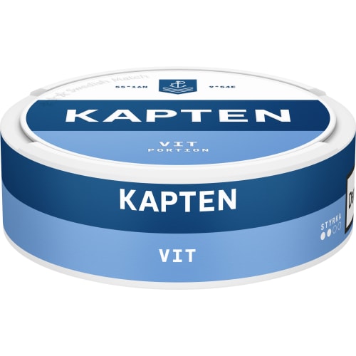 Kapten Vit Portionssnus