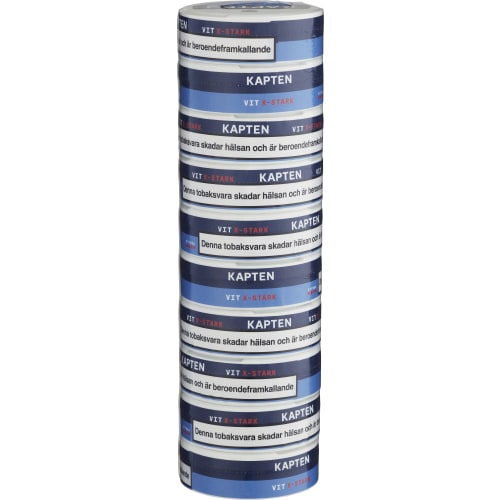 Kapten Vit X-stark Portionssnus