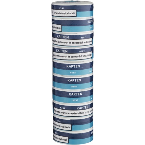 Kapten Mint Vit Portionssnus