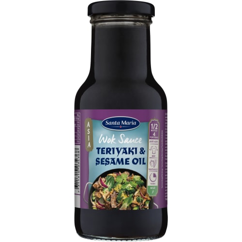 Teriyaki&sesam Oil Asian Wok