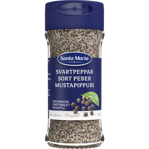Svartpeppar Grovmalen Burk