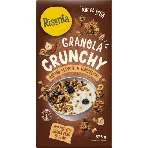 Mandel Hasseln Crunchy Granola