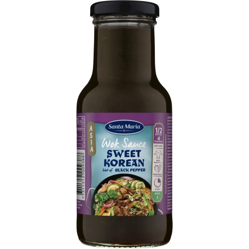 Wok Sauce Sweet Korean Black Peppar