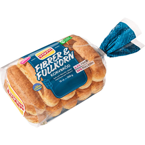 Korvbröd Fiber & Fullkorn 10-pack