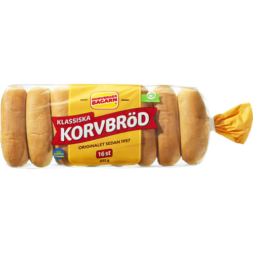 Korvbröd 16-pack