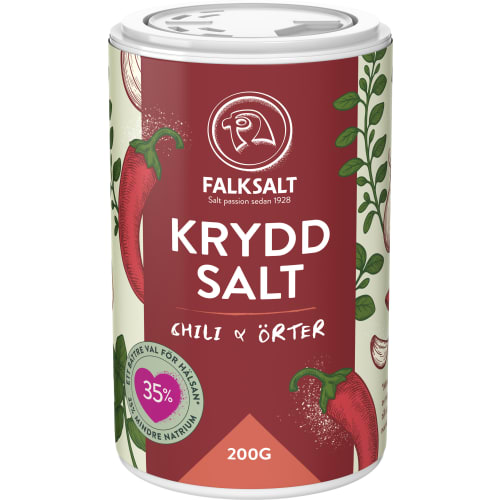 Kryddsalt Chili Paprika Burk