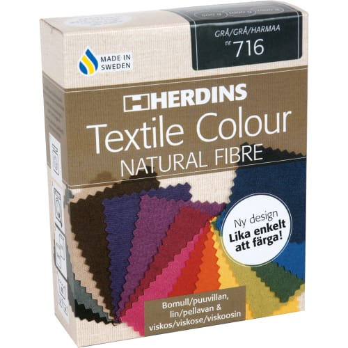 Textile Colour Grå 716 Textil Färg