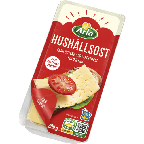 Hushållsost Göten Skivad