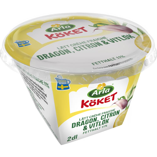 Dragon Citron Lätt Crème Fraiche 11%