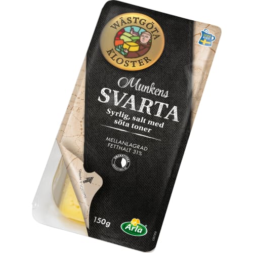 Munkens Svarta 31% Skivad