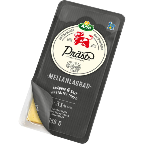 Präst Mellanlagrad Skivad 31%